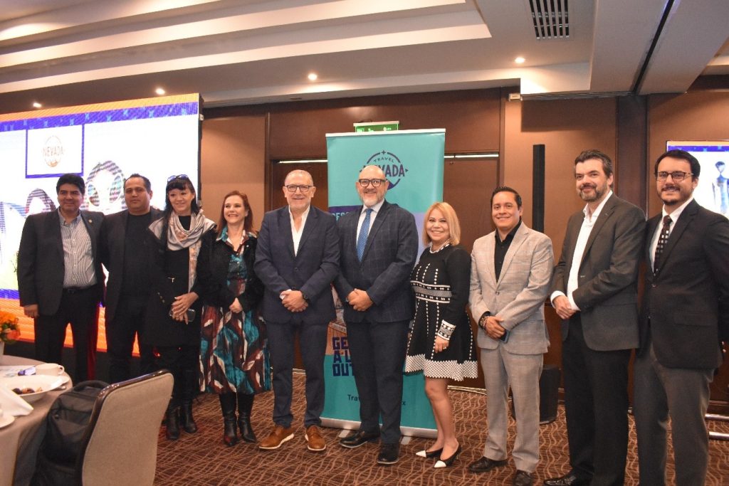 Presidentes de asociaciones turísticas de México en presentación de Travel Nevada.