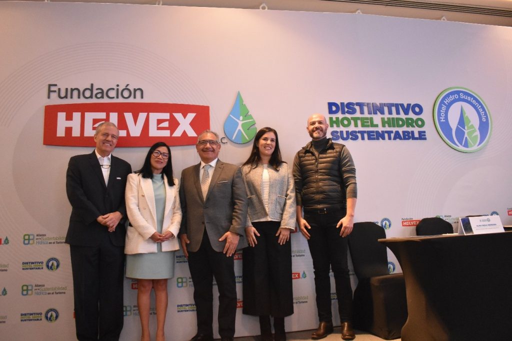 Ceremonia de entrega del Distintivo Hotel Hidro Sustentable 2024.