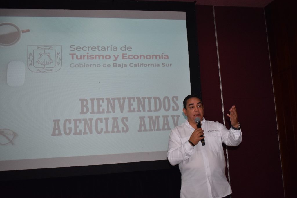Juan Carlos Cañedo Preciado, Director de Capacitación y Certificación Turística de la Secretaria de Turismo y Economía de Baja California Sur.