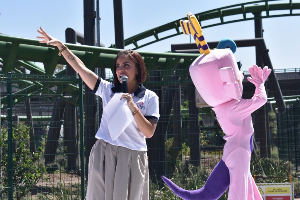 Erika Berumen, vocera de Aztlán Parque Urbano.