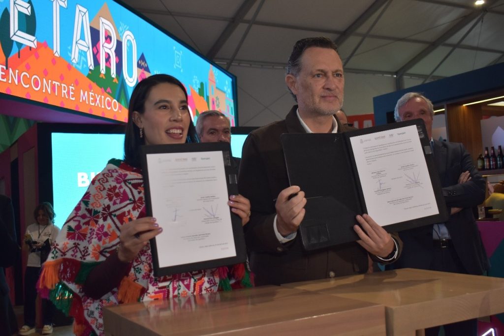 “Este fue el Tianguis Turístico de la conectividad aérea, toda vez que se anunciaron 28 nuevas rutas internacionales y 7 nacionales”.