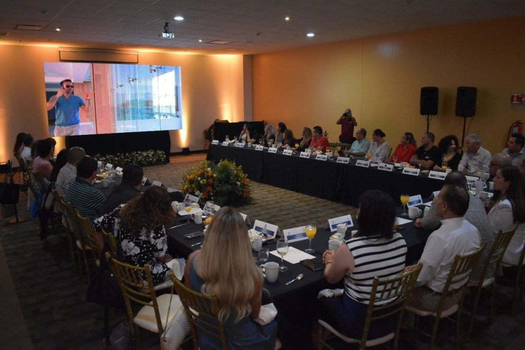 Desayuno Press Trip de Grupo Posadas en conjunto con el Comité de Industria de Reuniones de Mazatlán y Sectur Sinaloa.