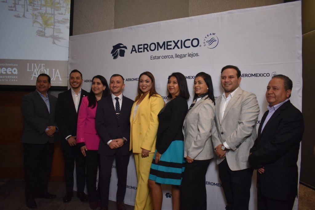 Evento conjunto entre Posadas, Aeroméxico y el Ministerio de Turismo de República Dominicana en México.