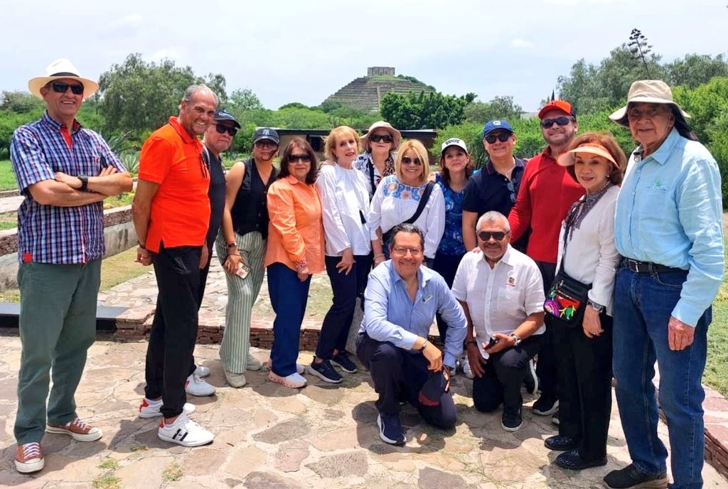 La jornada comenzó con la visita al Museo de la Zona Arqueológica El Pueblito.