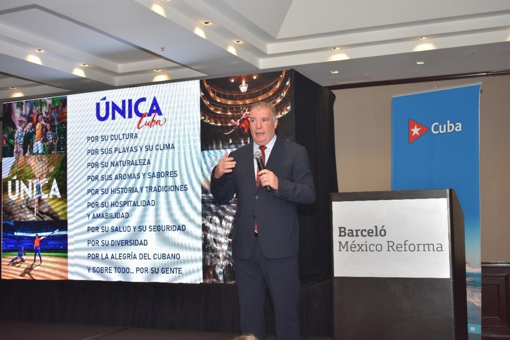 Juan Carlos García Granda, Ministro de Turismo del Gobierno de Cuba.