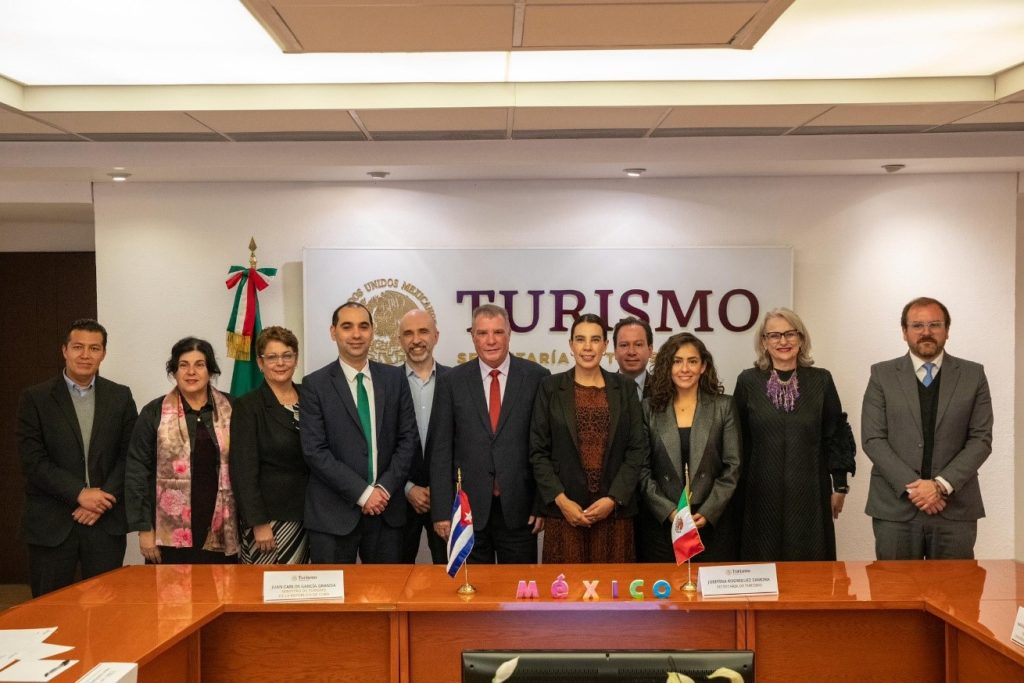 México (Sectur Federal) y Cuba (Mintur Cuba) fortalecen lazos turísticos.