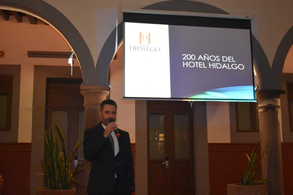 José Ángel Martínez, Director General del Hotel Hidalgo y Restaurante La Llave.