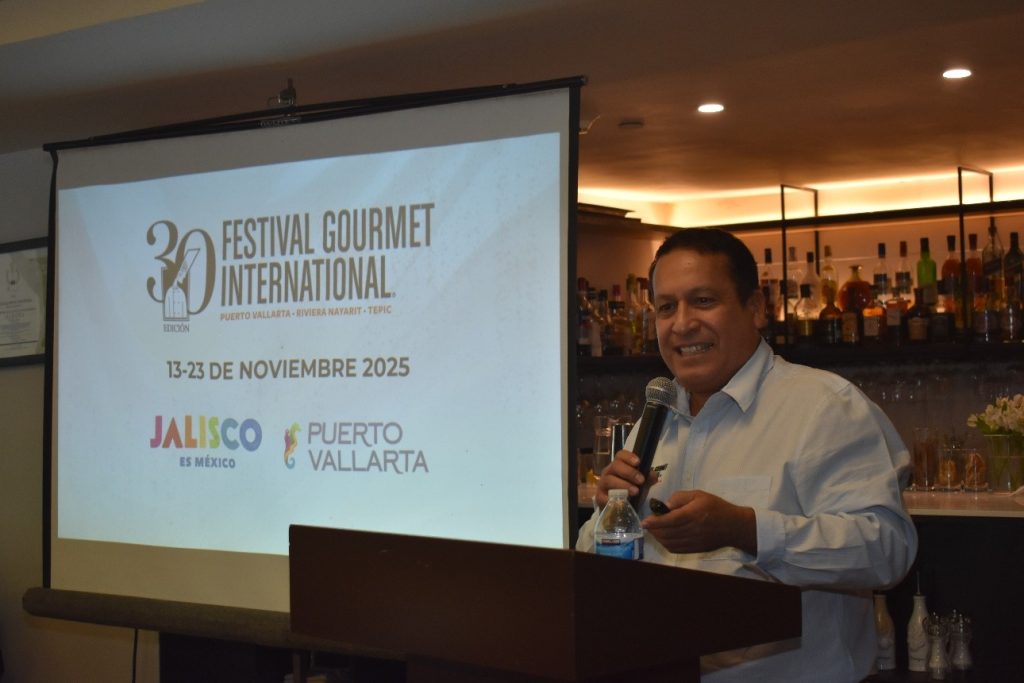 Carlos Guzmán, Coordinador General del Festival Gourmet Internacional.