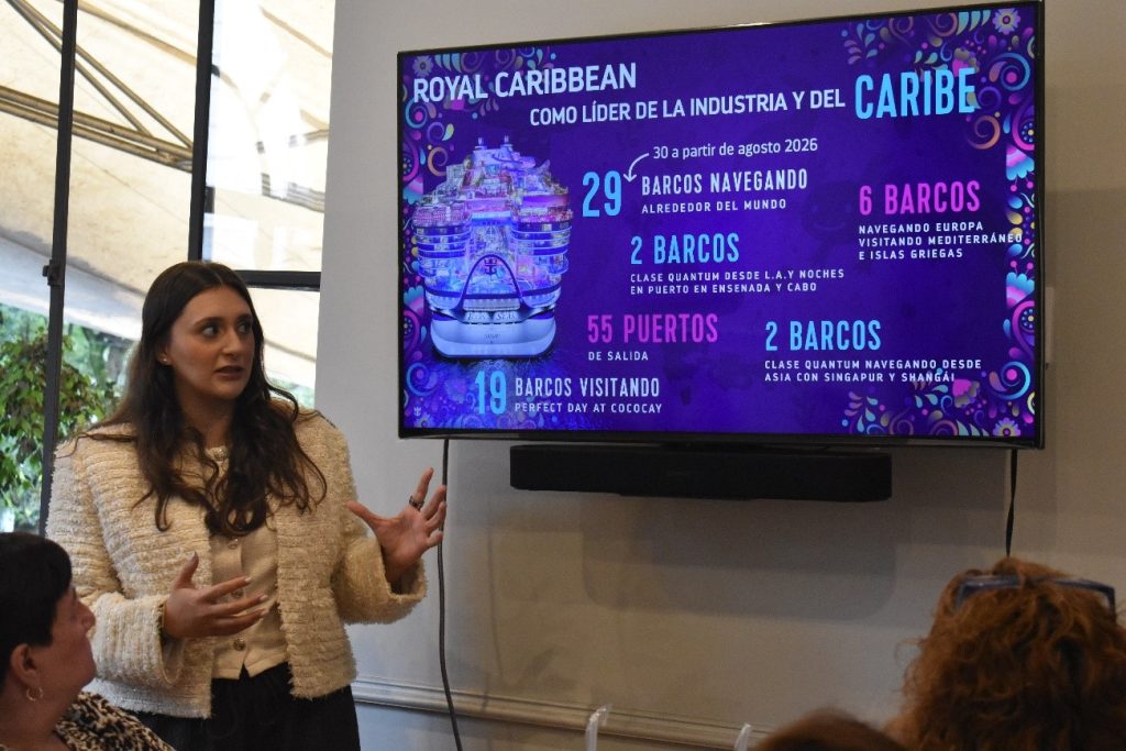 Leticia Rábago, Lead, Key Account Manager (KAM) de Royal Caribbean.