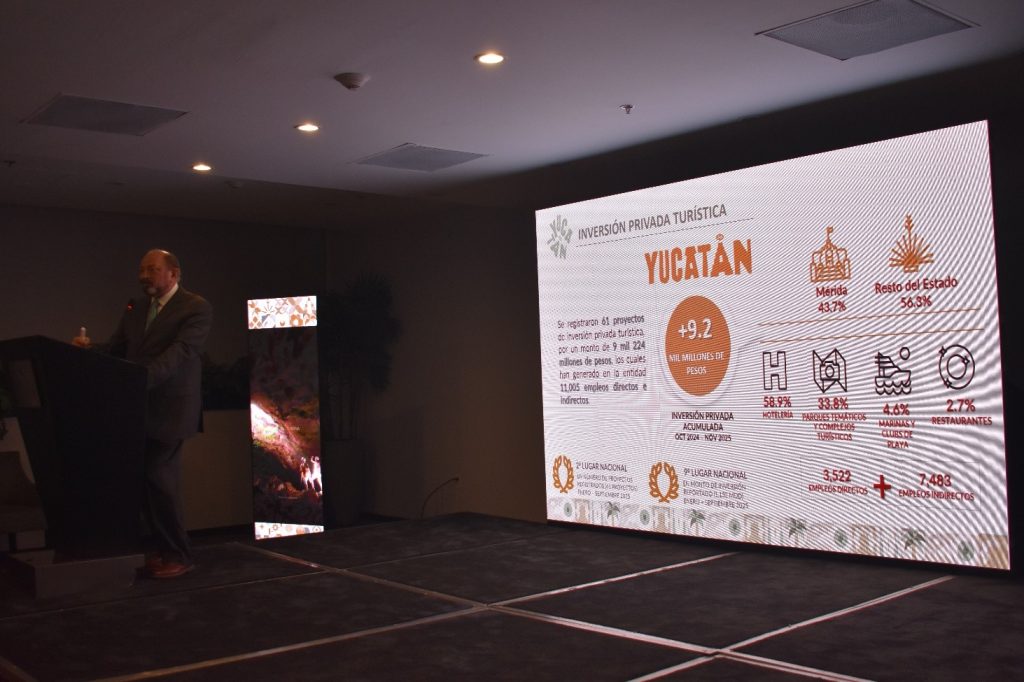 Darío Flota, titular de la Secretaría de Fomento Turístico del estado de Yucatán.