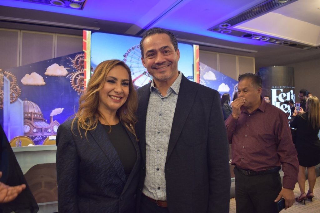Lupita Robles, Secretaria de Turismo del estado de Guanajuato y Benjamín Díaz.