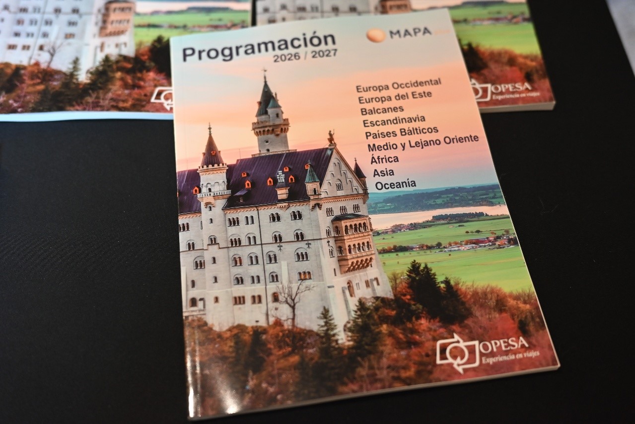 Programación 2026/2027 de Mapa Plus incluye circuitos por Europa Occidental, Balcanes, Escandinavia, Países Bálticos, entre otros.