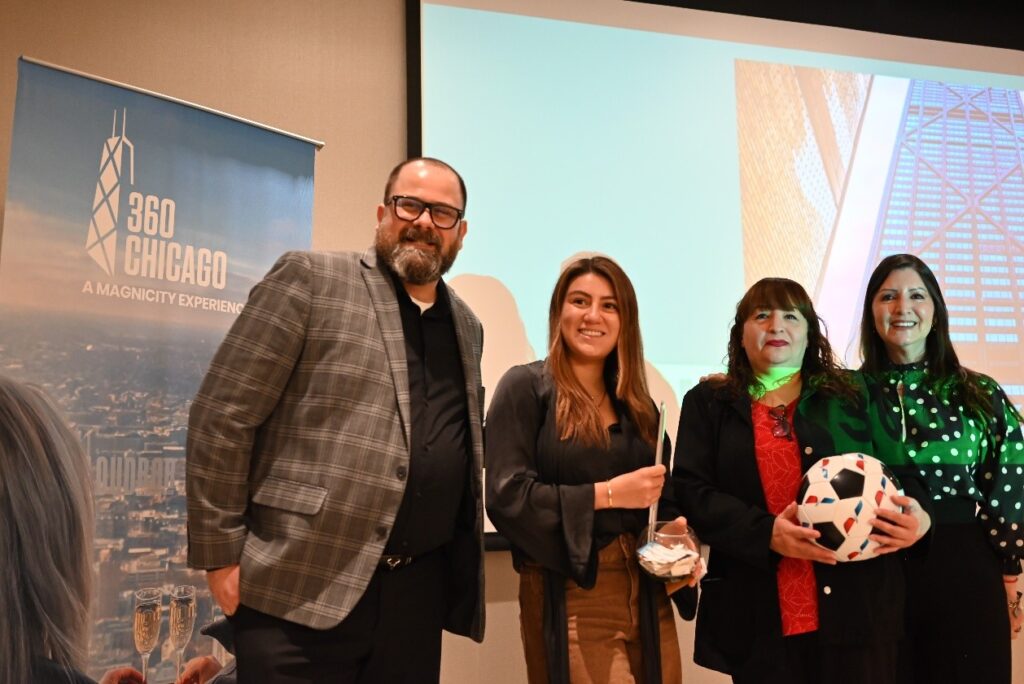 Experiencia de altura 360 Chicago a Magnicity Experience en conjunto con American Airlines.