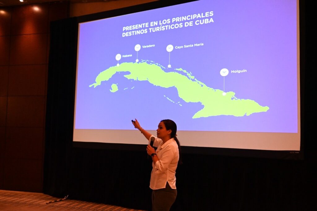 Elia Cortés González, Directora de Ventas del Grupo de Turismo Gaviota Cuba.