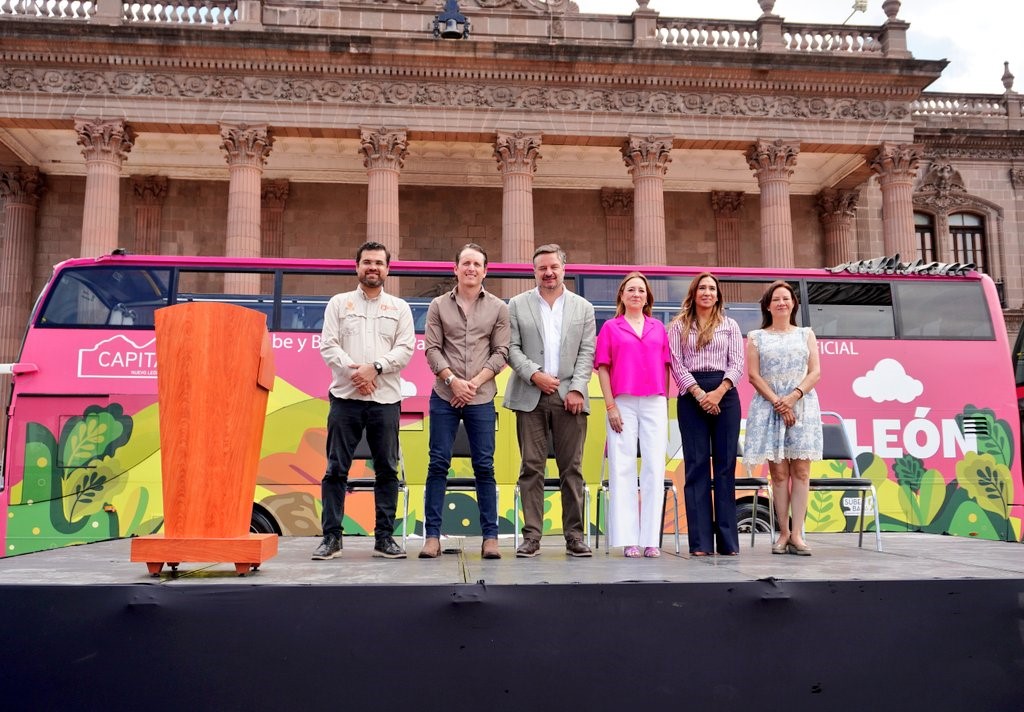 Capital Bus lanzó el “Nuevo León City Tour” que recorrerá la Zona Metropolitana de Monterrey.