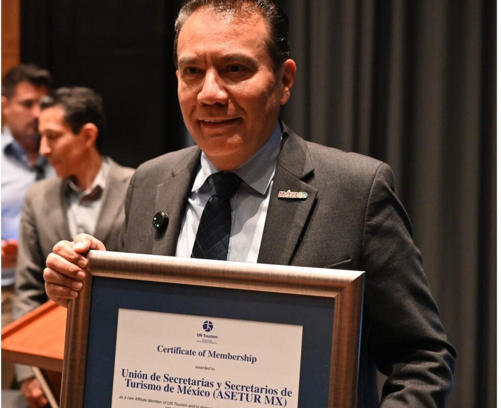 Roberto Monroy, Presidente de la Unión de Secretarios de Turismo de México.