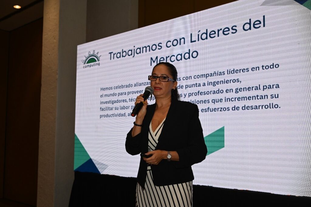 Dra. Adriana Vadillo, Fundadora y Directora General de Global Computing, empresa de emprendimiento.
