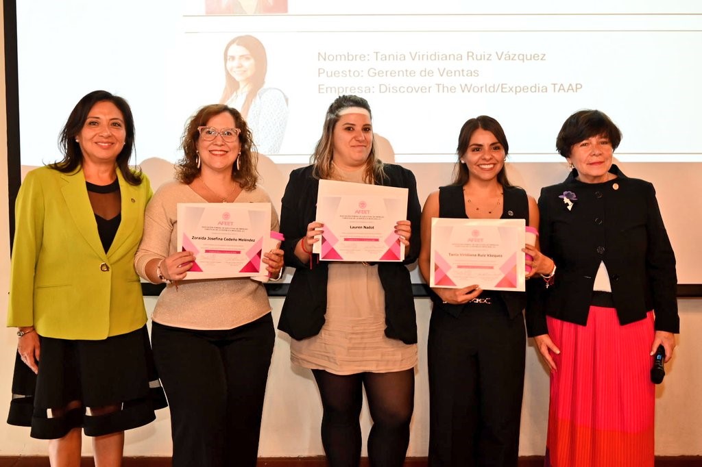 Lauren Nadot, Zoraida Cedaño y Tania Ruiz Vázquez, nuevas asociadas de AFEET.