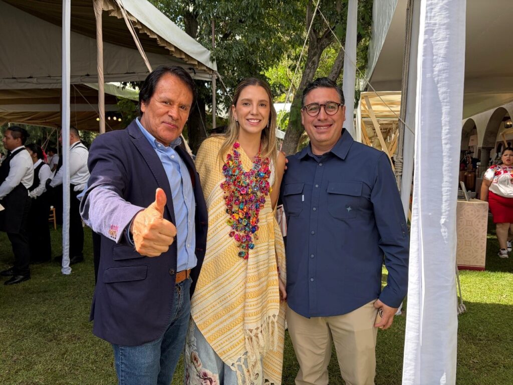 Juan Enríquez Olguín, Carla López-Malo y Miguel Aguiñiga.