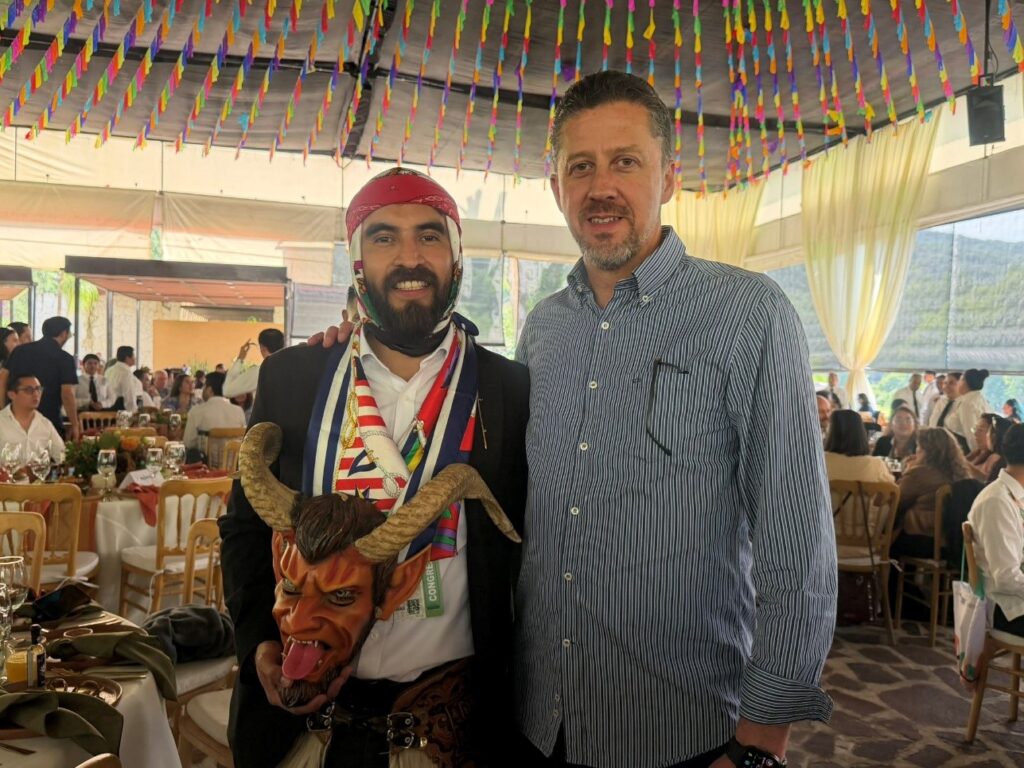 Francisco Javier Andrés Pacheco director del OCCE y Luis Díaz presidente del COMIR.